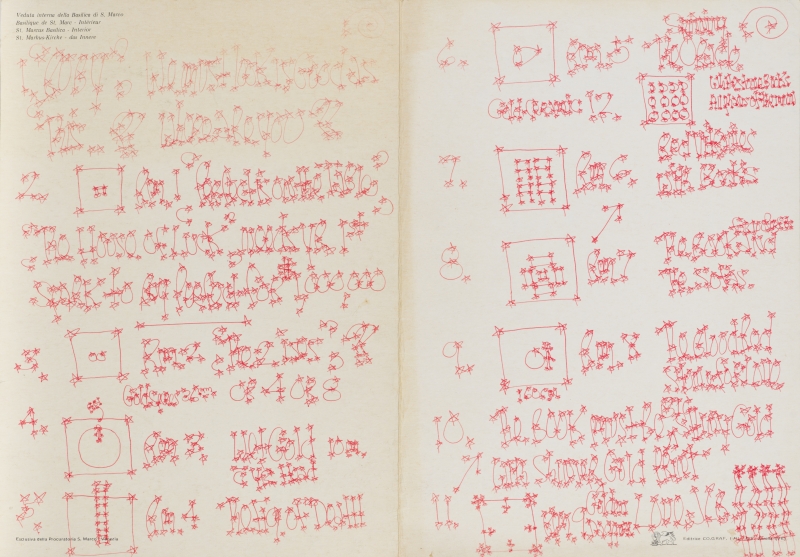 Écritures illisibles / Peuples inconnus - James Lee Byars 