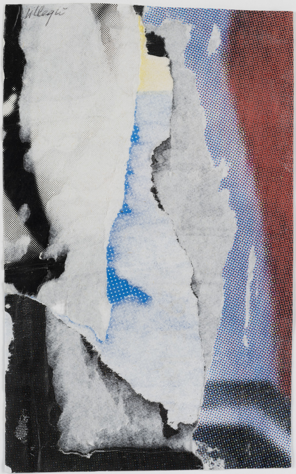 Sans titre (La tramée bleue et violette, juillet 1998)