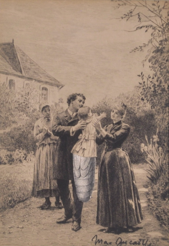 Mères à l’enfant - Max Bucaille 