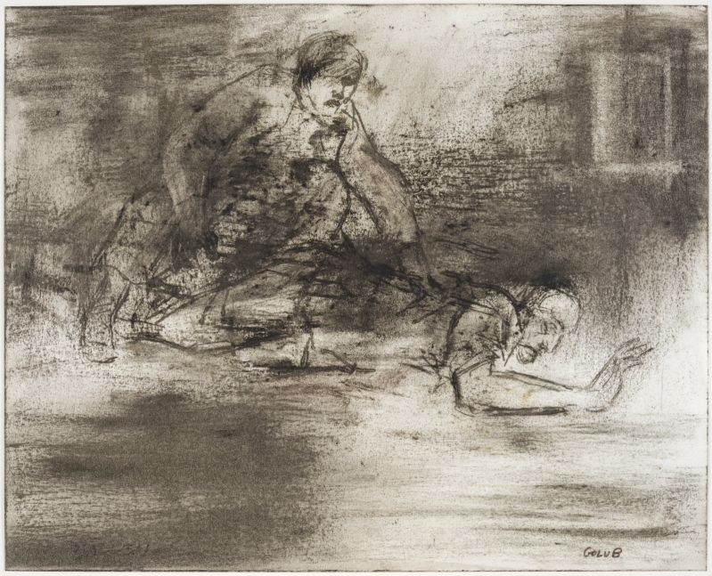 Corps fusant - Leon Golub 