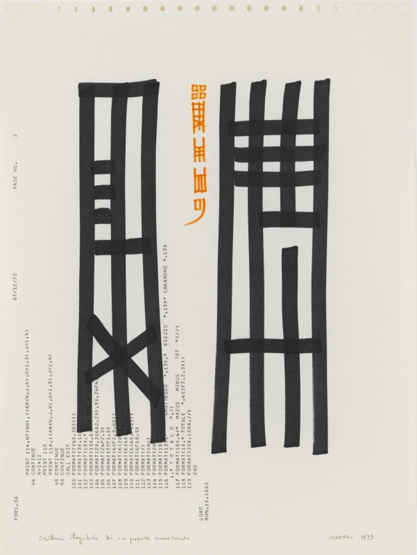 Écritures illisibles / Peuples inconnus - Bruno Munari 